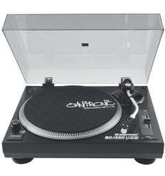 Omnitronic BD-1390 USB: Tocadiscos con digitalización y preamplificado
