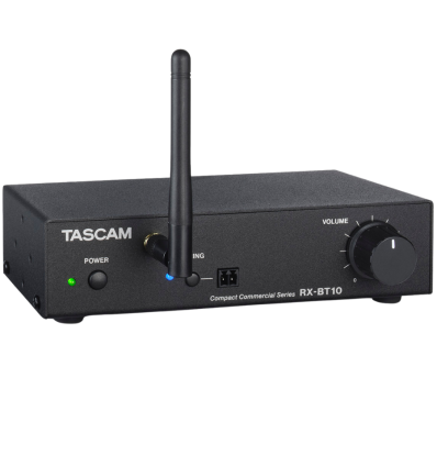 TASCAM RX-BT10: Receptor Bluetooth profesional para audio