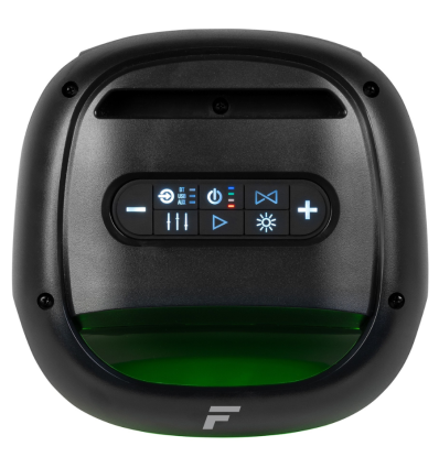 FENTON TRACK165 - Altavoz portátil 120W con LED y Bluetooth