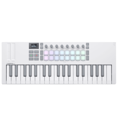 Novation Launchkey Mini 37 MK4 White - Controlador MIDI compacto