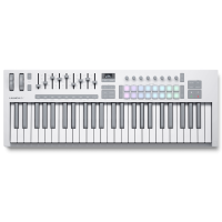 Novation Launchkey 49 MK4 White – Controlador MIDI 49 teclas
