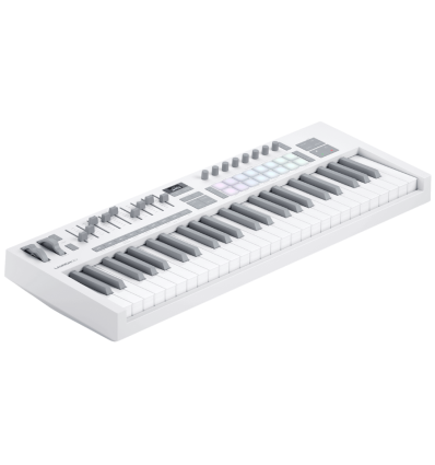 Novation Launchkey 49 MK4 White – Controlador MIDI 49 teclas