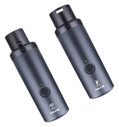 NUX B-3RC – Sistema de micrófono inalámbrico 2.4GHz con estuche