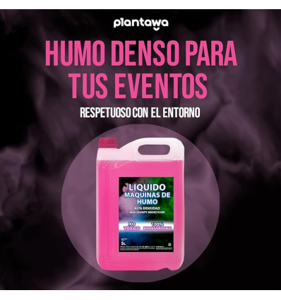 Plantawa Líquido Máquina de Humo 5L Alta Densidad – Efecto Profesional