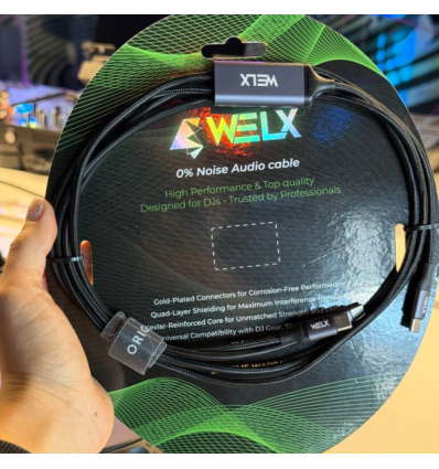 WELX USB R3 C doble 100W – Cable carga profesional 1,5 m