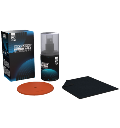 Reloop Kit de Cuidado Premium 3 en 1 para Vinilo