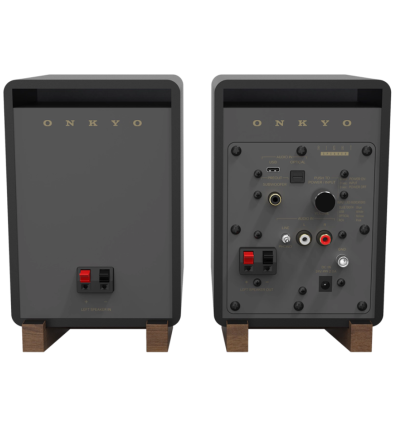 Onkyo GX-10DB Negro - Altavoces activos con Bluetooth y USB-C