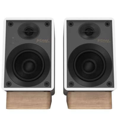 Onkyo GX-10DB Blanco - Altavoces activos con Bluetooth y USB-C