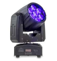 Soundsation MOOD 715Z Wash - Cabeza móvil LED con zoom 5,5°-45°