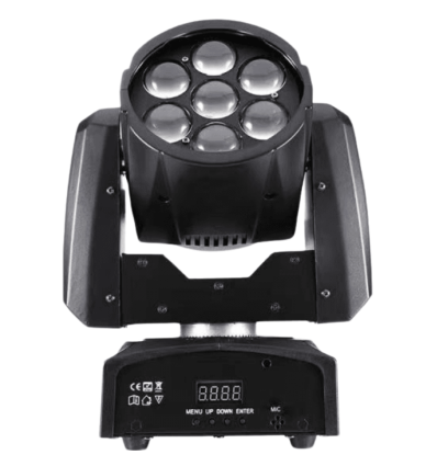 Soundsation MOOD 715Z Wash - Cabeza móvil LED con zoom 5,5°-45°