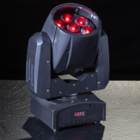 Soundsation MOOD 715Z Wash - Cabeza móvil LED con zoom 5,5°-45°