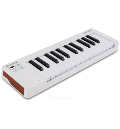 Arturia MicroLab MK3 White - Controlador MIDI compacto de 25 teclas