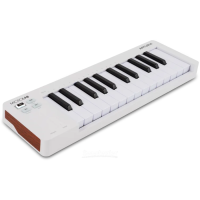 Arturia MicroLab MK3 White - Controlador MIDI compacto de 25 teclas