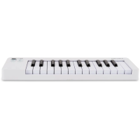 Arturia MicroLab MK3 White - Controlador MIDI compacto de 25 teclas