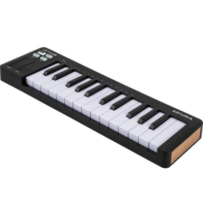 Arturia MicroLab MK3 Black - Controlador MIDI compacto de 25 teclas