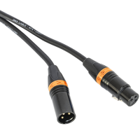 AFX DMX-XLRF-XLRM-3 - Cable DMX 3m XLR 3 pines