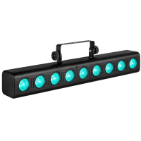 Fuzzix Orion Party Wall Bar RGBW - Barra LED 9x6W con DMX