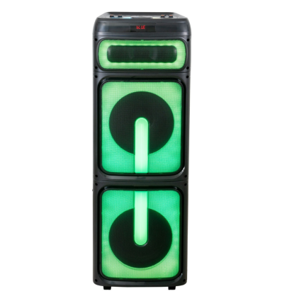 IBIZA SOUND STUPDJ1400 - Altavoz portátil 1400W con luces LED