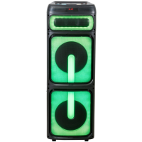 IBIZA SOUND STUPDJ1400 - Altavoz portátil 1400W con luces LED