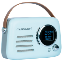 Madison FREESOUND-VR30BL-DAB - Radio Vintage Bluetooth 30W