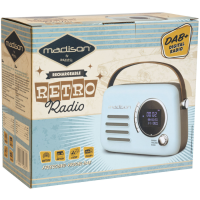 Madison FREESOUND-VR30BL-DAB - Radio Vintage Bluetooth 30W