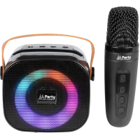 Party KARAKID10 - Altavoz Karaoke Portátil con Micrófono Inalámbrico