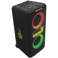 Klipsch New York - Altavoz Bluetooth portátil con luces y micrófono