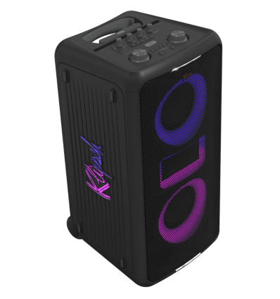 Klipsch Miami - Altavoz Bluetooth portátil con luces y micrófono