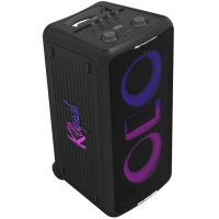 Klipsch Miami - Altavoz Bluetooth portátil con luces y micrófono