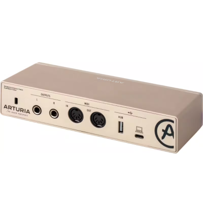 Arturia MiniFuse 2 Champagne - Interfaz de audio USB-C