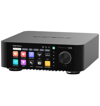 Eversolo Play: Amplificador de streaming todo en uno con DAC HiFi