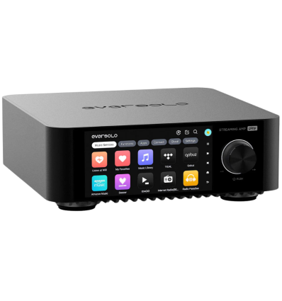 Eversolo Play: Amplificador de streaming todo en uno con DAC HiFi