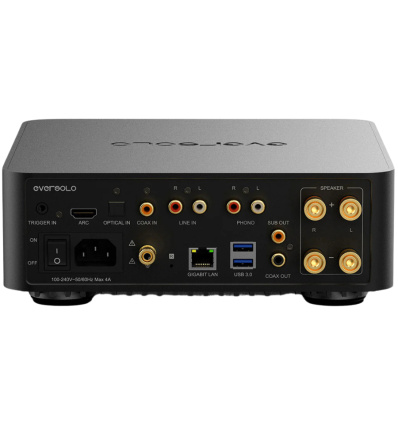 Eversolo Play: Amplificador de streaming todo en uno con DAC HiFi