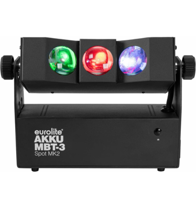 EUROLITE Set 2x AKKU MBT-3 Spot MK2 + Soft-Bag | Iluminación