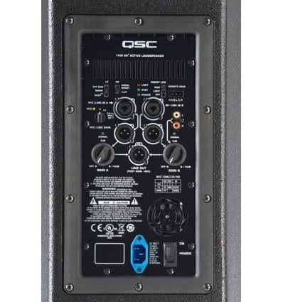 Altavoz Activo QSC KW153 de 15" y 1000W con DSP Avanzado