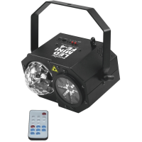 EUROLITE LED Mini FE-4 | Efecto de Iluminación Compacto para DJs