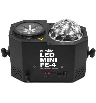 EUROLITE LED Mini FE-4 | Efecto de Iluminación Compacto para DJs