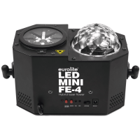 EUROLITE LED Mini FE-4 | Efecto de Iluminación Compacto para DJs