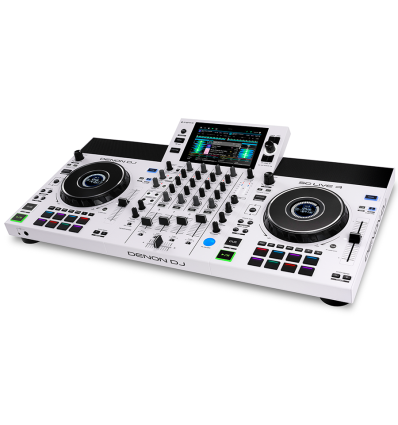 Denon DJ SC LIVE 4 White | Controladora DJ autónoma 4 canales