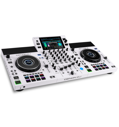 Denon DJ SC LIVE 4 White | Controladora DJ autónoma 4 canales
