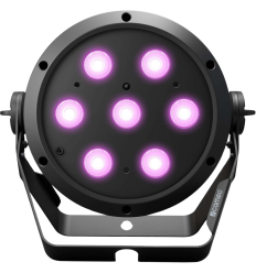 Cameo ROOT PAR 4: Foco LED RGBW de 7x4W con EZchase