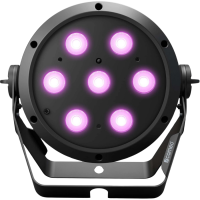 Cameo ROOT PAR 4: Foco LED RGBW de 7x4W con EZchase