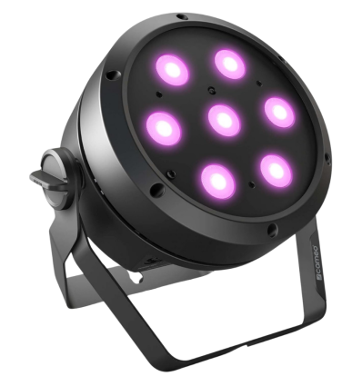 Cameo ROOT PAR 4: Foco LED RGBW de 7x4W con EZchase