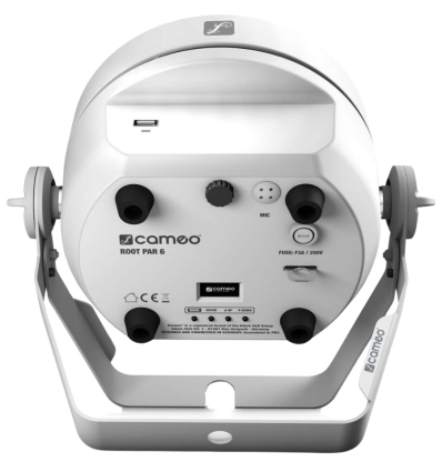 Cameo ROOT PAR 6 WH SET 1 – Pack de 4 focos LED RGBAW+UV