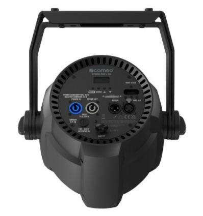 Cameo STUDIO PAR 4 G2 – Foco LED RGBW compacto para DJs