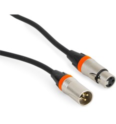 Cable audio XLR 3 m AFX SOUND – Macho Hembra profesional