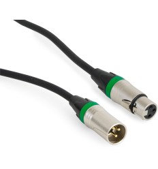 Cable audio XLR 1 m AFX SOUND – Macho/Hembra profesional