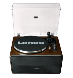 Lenco LS‑470WA: tocadiscos todo‑en‑uno con altavoces 80 W