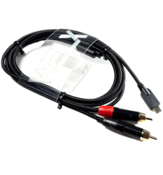 WELX R6 USB‑C a Doble RCA – Cable audio profesional