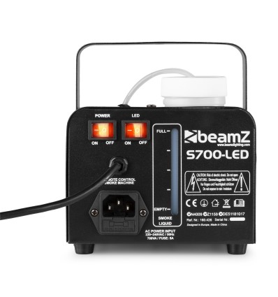 BEAMZ 160.426 S-700 maquina de efectos profesional comprar online